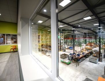 Gebouw Spinder Dairy Housing Concepts in Drachten